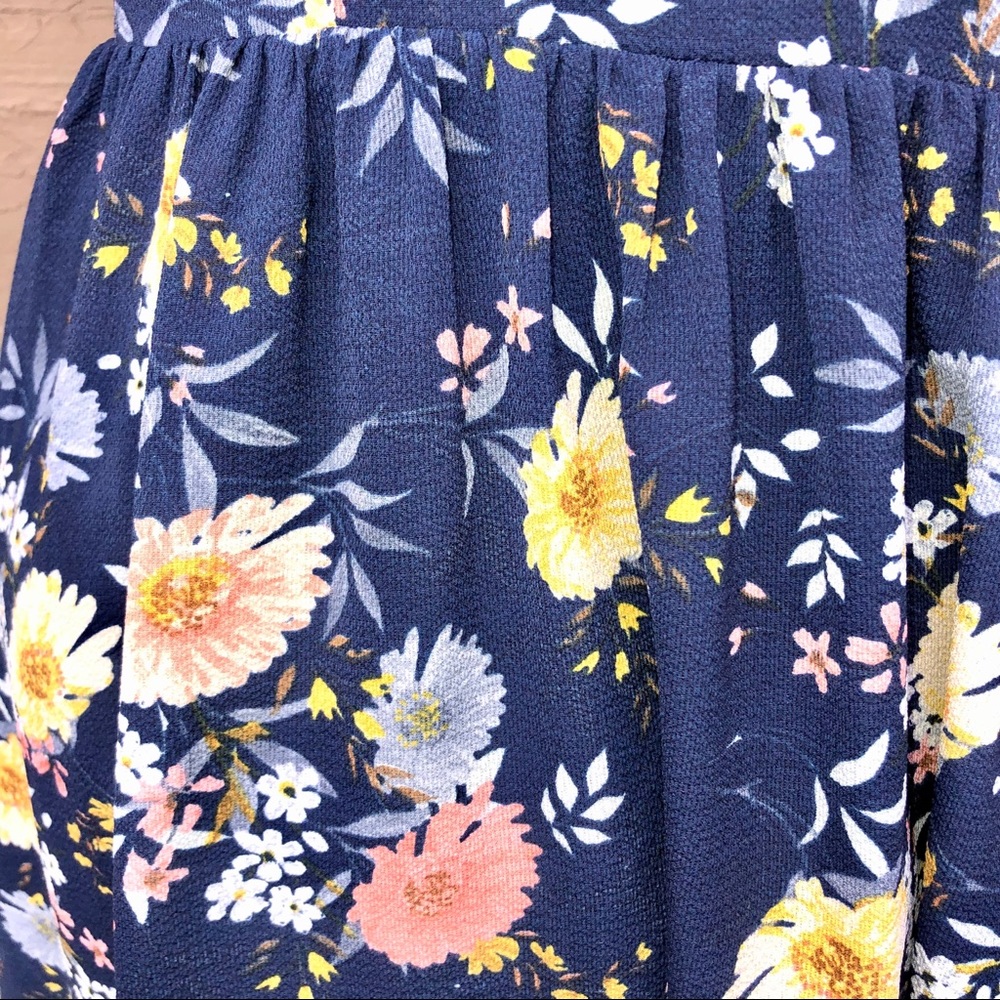 Renamed floral front tie fit and flare dress! - Picture 3 of 6
